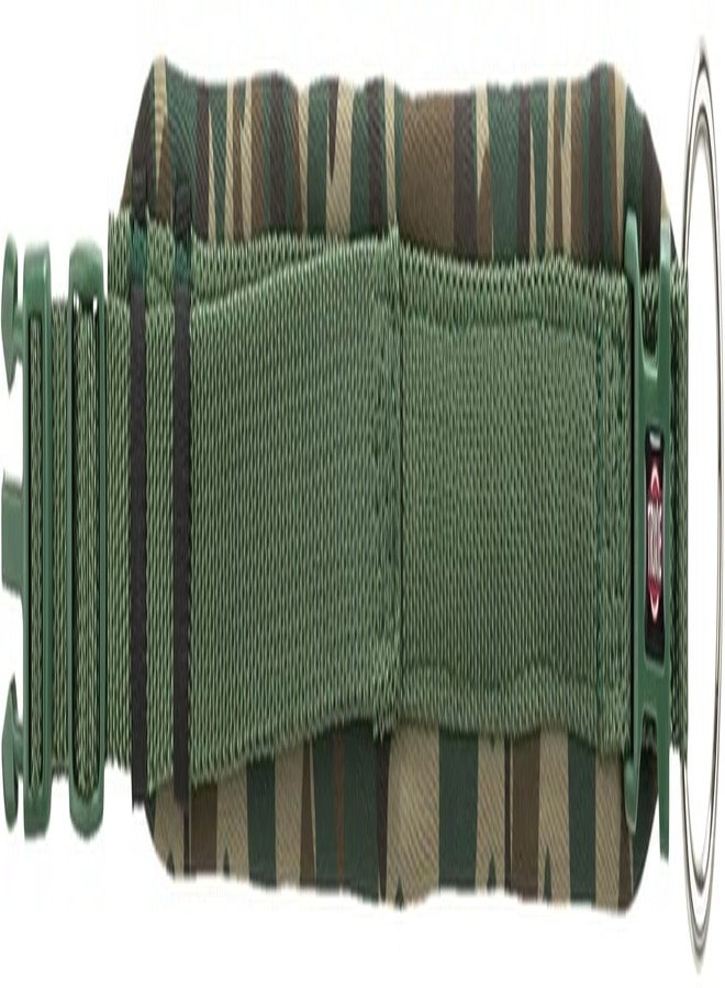 Trixie Premium Collar with Neoprene Padding, Extra Wide, Camouflage/Forest Green, S-M - Image 2
